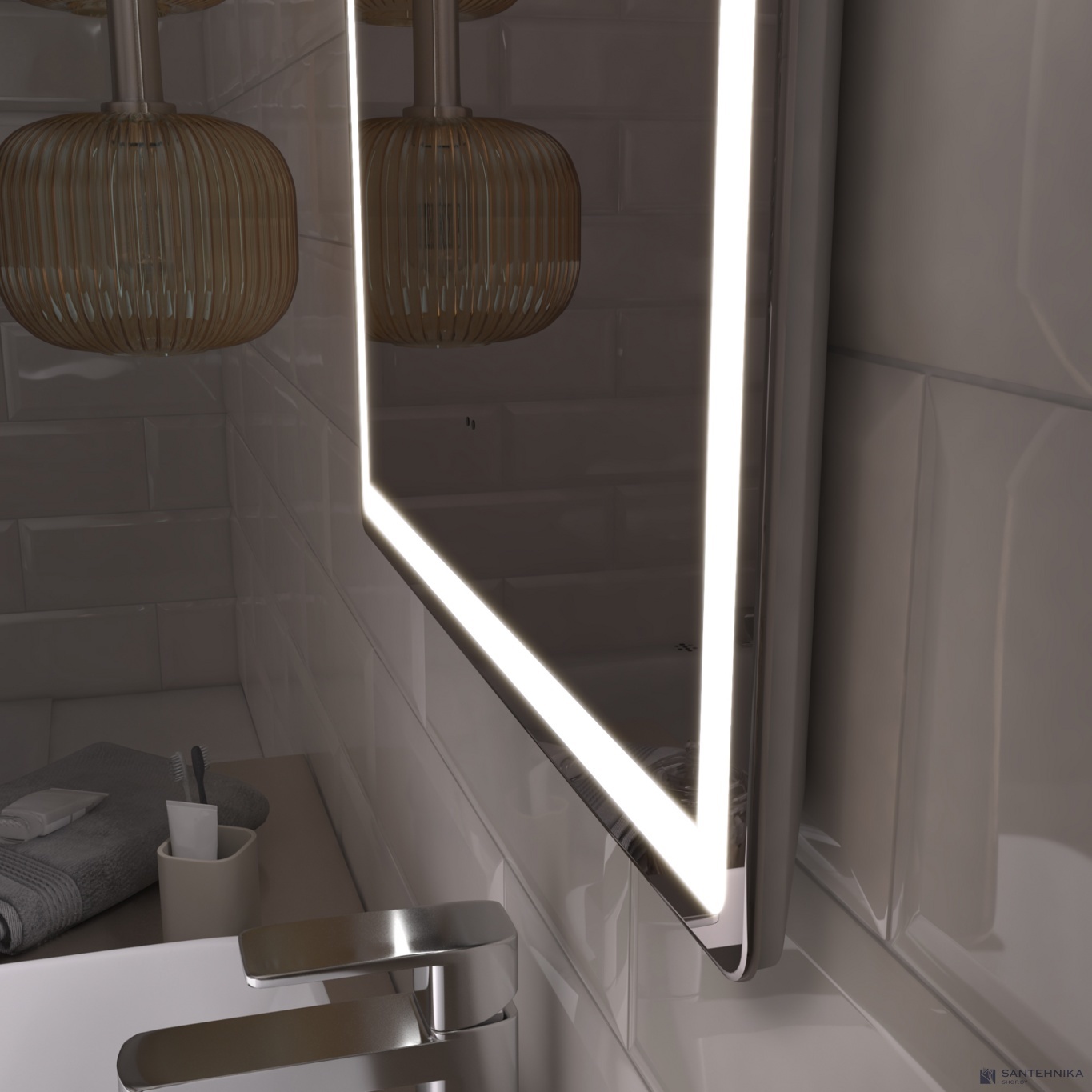 Зеркало Vigo Geometry Comfort 1200