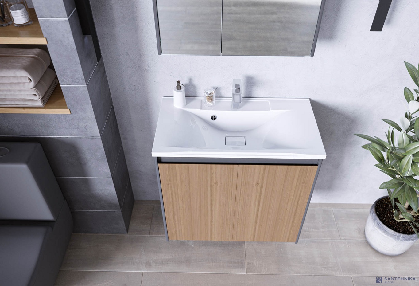 Умывальник Madera Milen 80