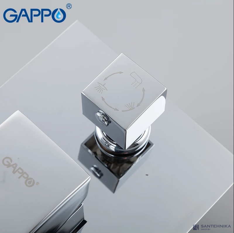 Набор для ванны скрытого монтажа Gappo G7107-20