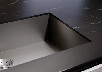 Кухонная мойка Blanco Zerox 700-U (Durinox Dark Steel® с отводной арматурой InFino®) - фото2