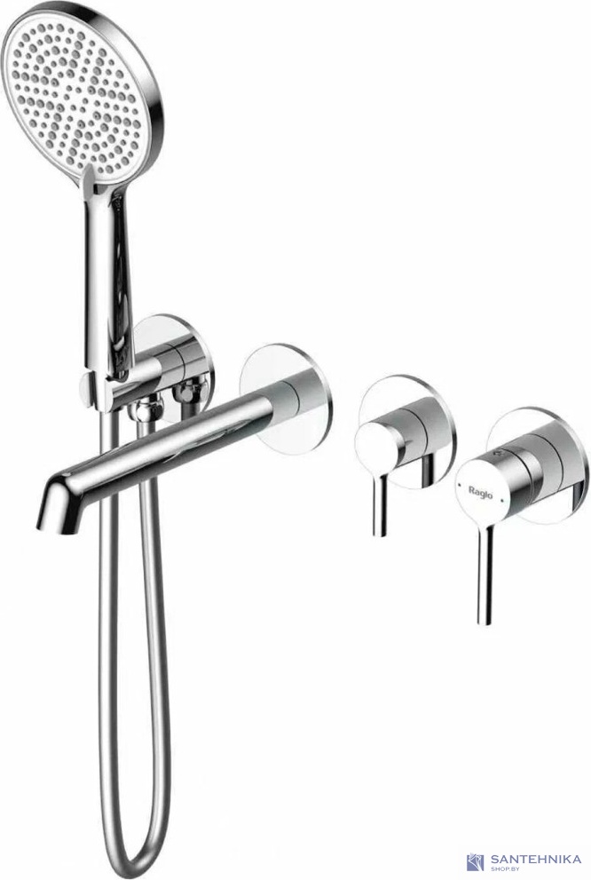 Смеситель для ванны скрытого монтажа Raglo R20.32