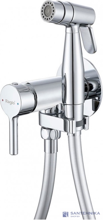 Смеситель с гигиеническим душем встраиваемый Raglo R20.54
