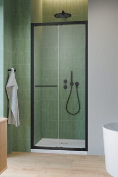 Душевая дверь Radaway Alienta DWB Black 90 - фото