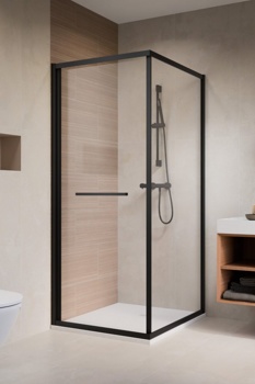 Душевой угол Radaway Alienta CD I Black 90x90 см - фото