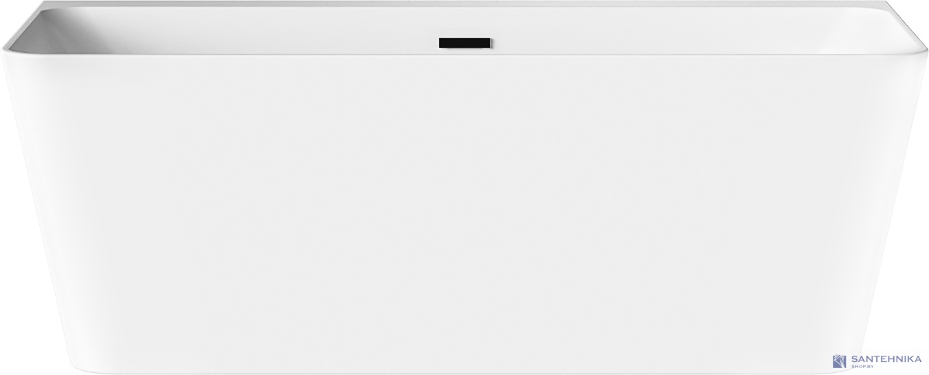 Акриловая ванна Wellsee Bromance 170x78, слив чёрный
