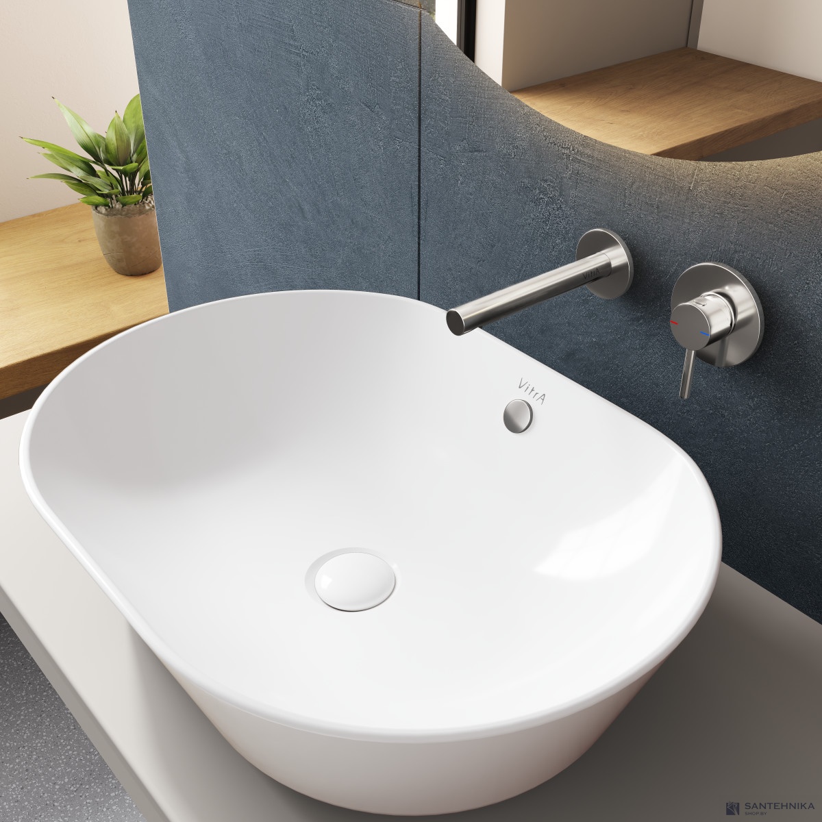 Умывальник Vitra Geo (7427B003-0012) 55 см