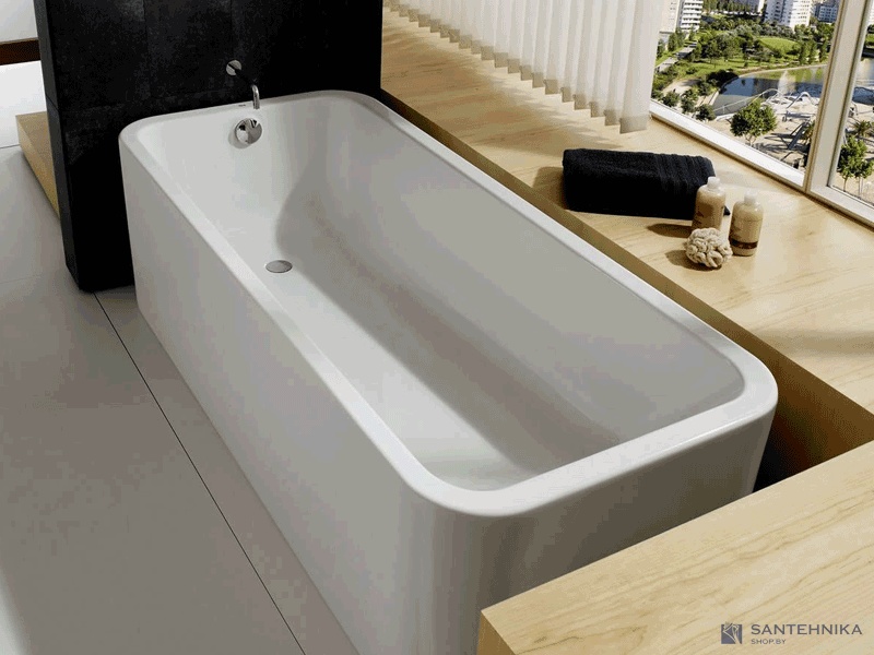 Акриловая отдельностоящая ванна Roca Element 180х80 (24T439000)
