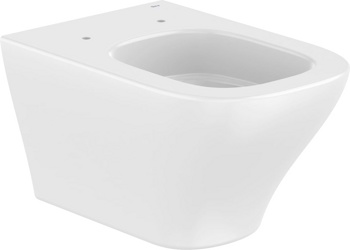 Унитаз Roca Optica Rimless Vortex подвесной с пневмокрышкой - фото2