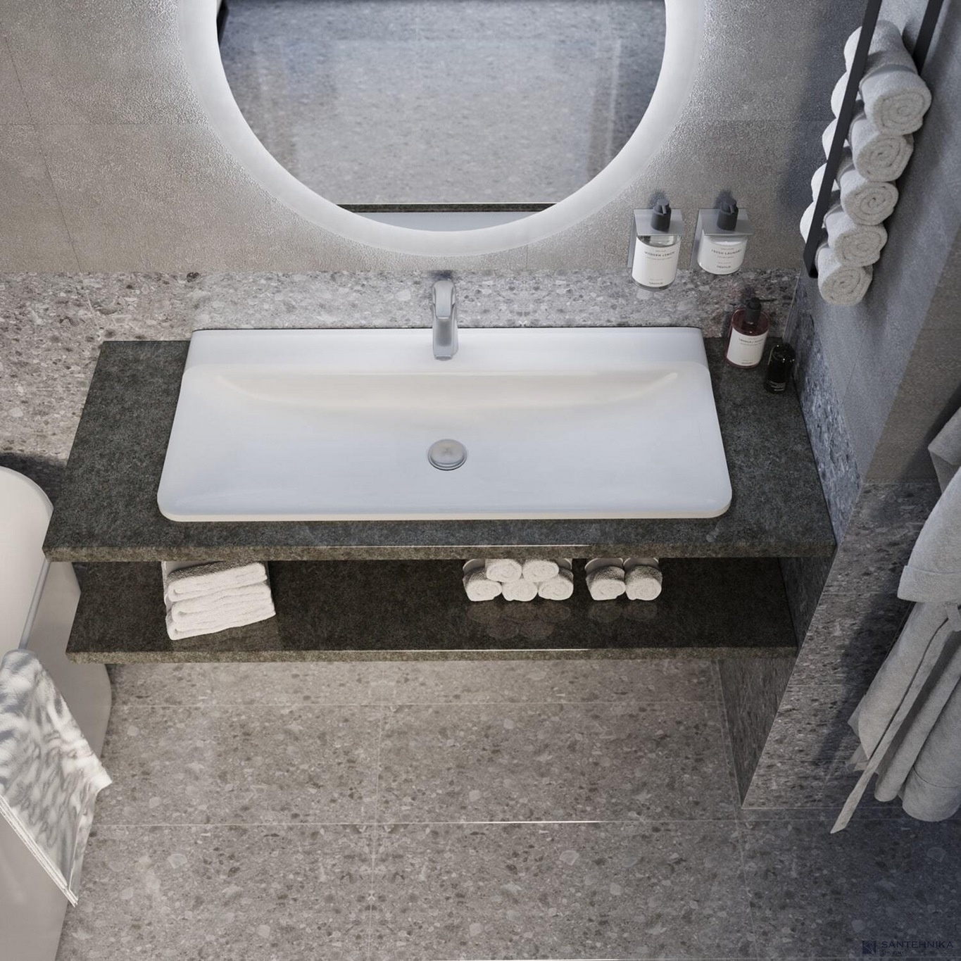 Умывальник Madera Solo 100