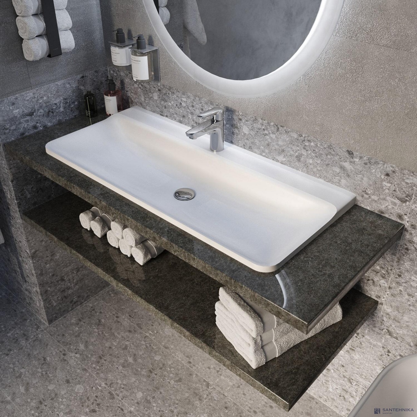 Умывальник Madera Solo 100