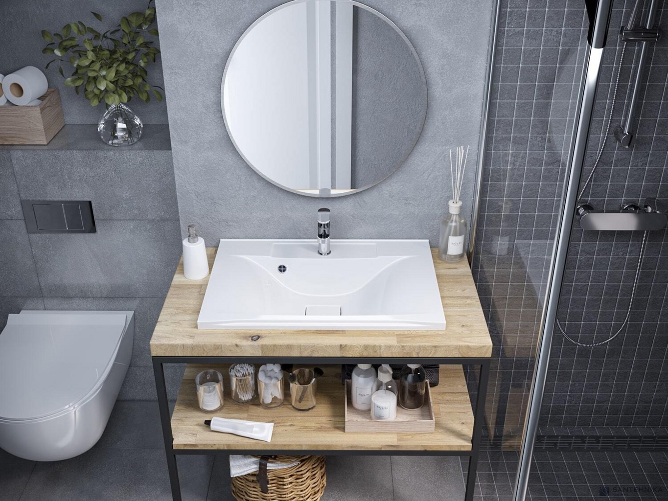 Умывальник Madera Milen 65