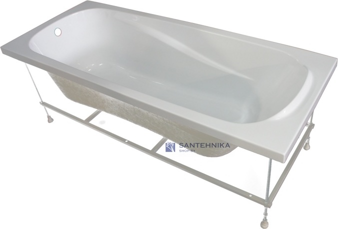 Акриловая прямоугольная ванна VentoSpa Italy Serena 170х70