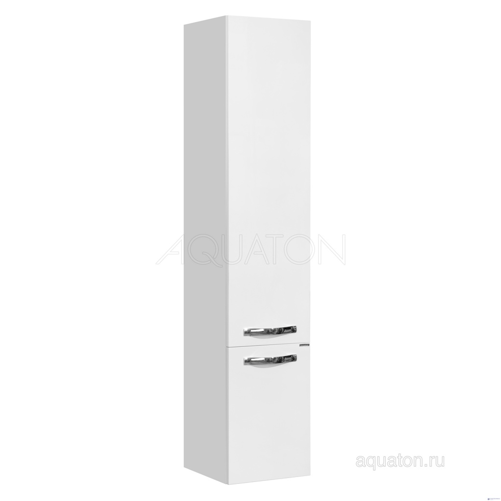 Шкаф-колонна Aquaton Ария М подвесная белый 1A124403AA010