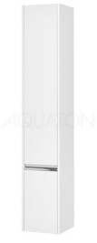 Шкаф-колонна Aquaton Капри левый/правый белый глянец 1A230503KP01(L/R) - фото