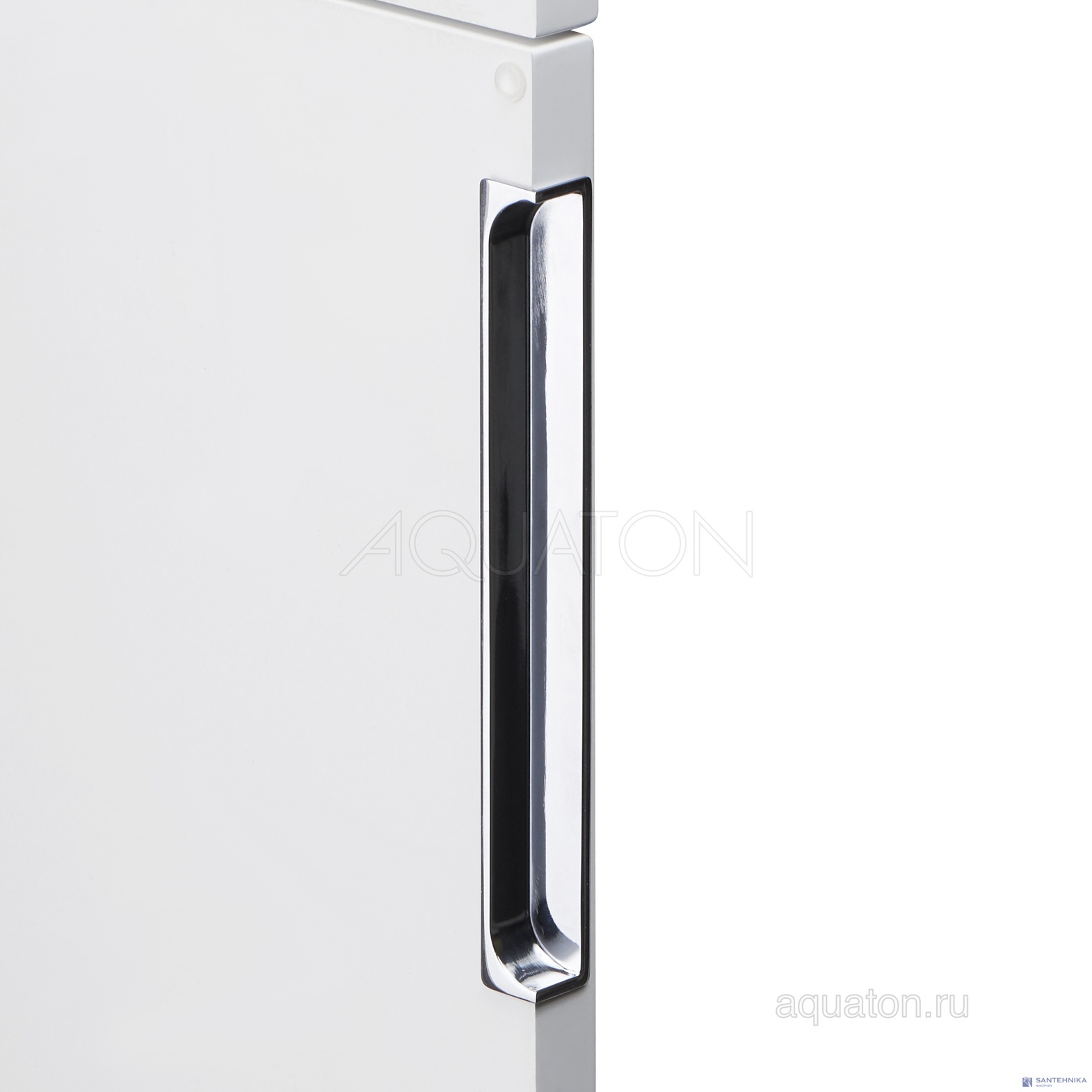 Шкаф-колонна Aquaton Рене белый, грецкий орех 1A222003NRC80