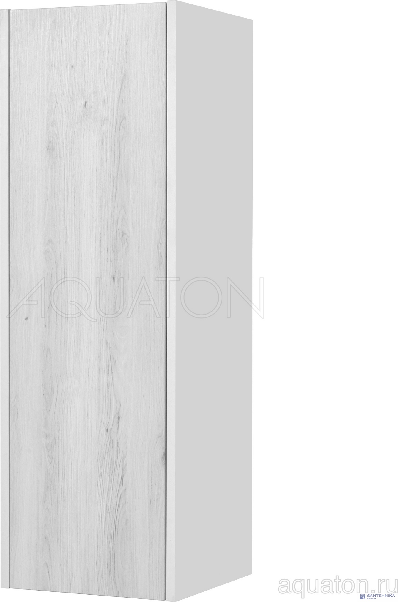 Шкафчик Aquaton Сакура ольха наварра, белый глянец 1A220803SKW8(L/R)