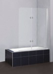 Шторка на ванну BelBagno SELA-V-21-120/140-C-Cr - фото