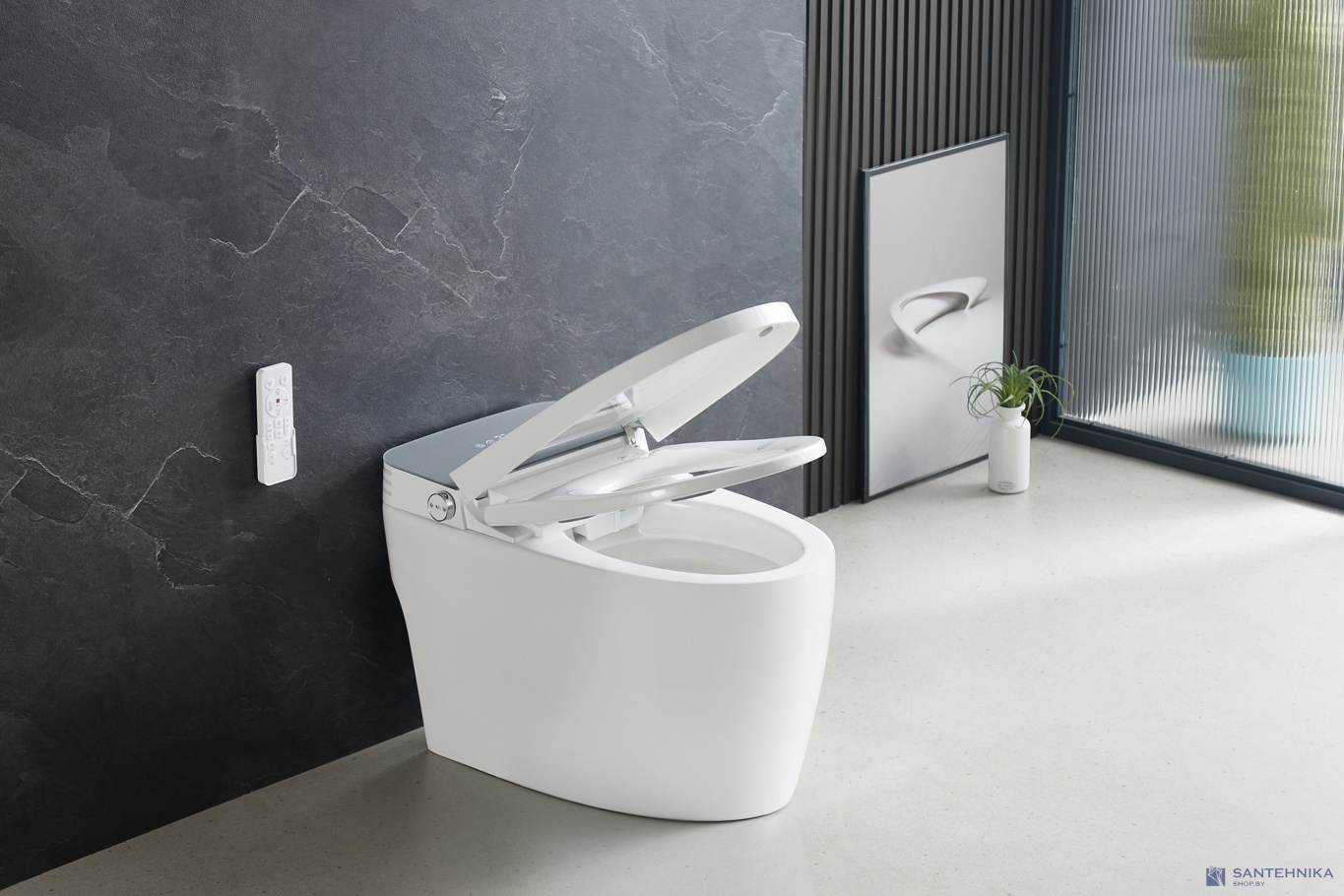 Умный приставной унитаз Roxen Smart Simple 670310-02