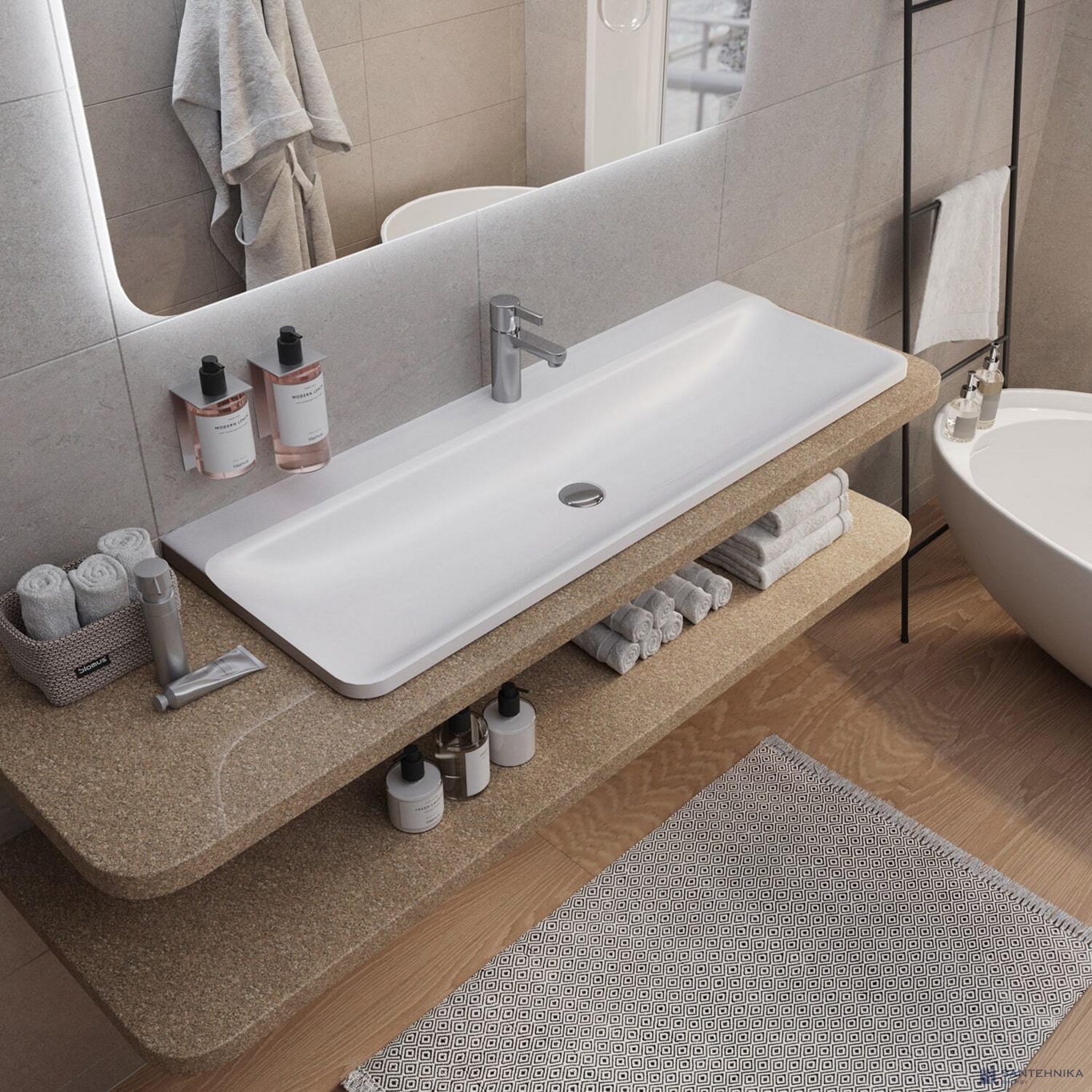 Умывальник Madera Solo 120