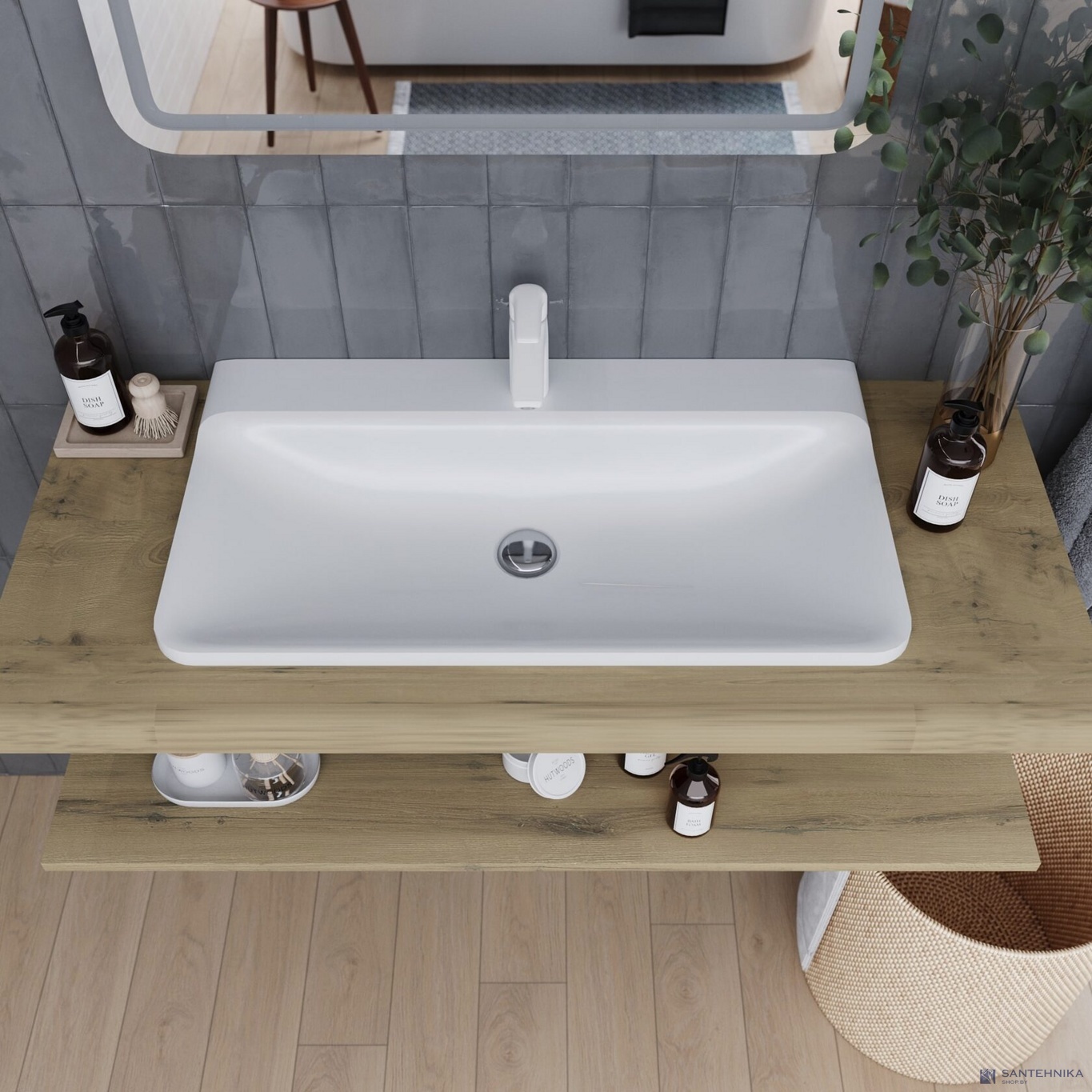 Умывальник Madera Solo 80