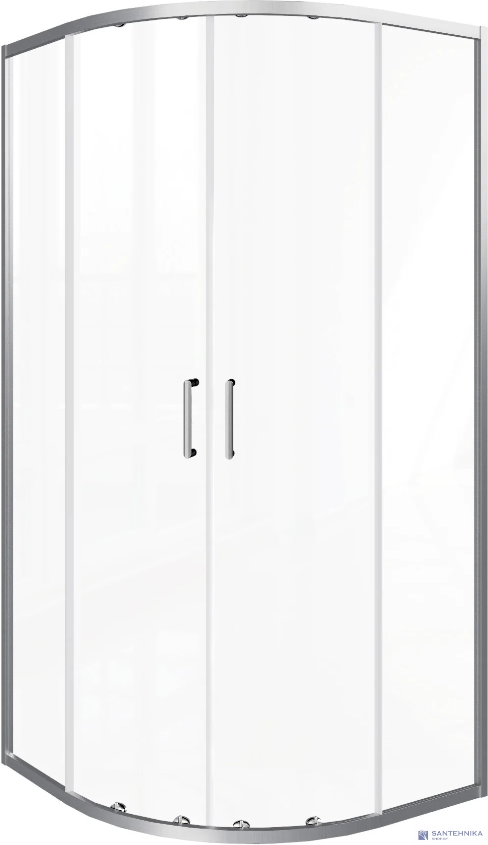 Душевой угол GooD DooR Lite R-90-C-CH