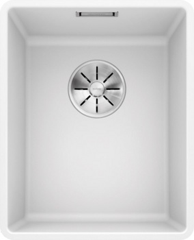 Кухонная мойка Blanco Subline 320-F (белый, с отводной арматурой InFino®) - фото