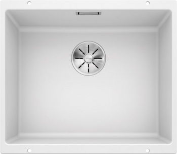 Кухонная мойка Blanco Subline 500-U (белый, с отводной арматурой InFino®) - фото