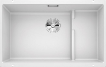 Кухонная мойка Blanco Subline 700-U Level (белый, с отводной арматурой InFino®) - фото