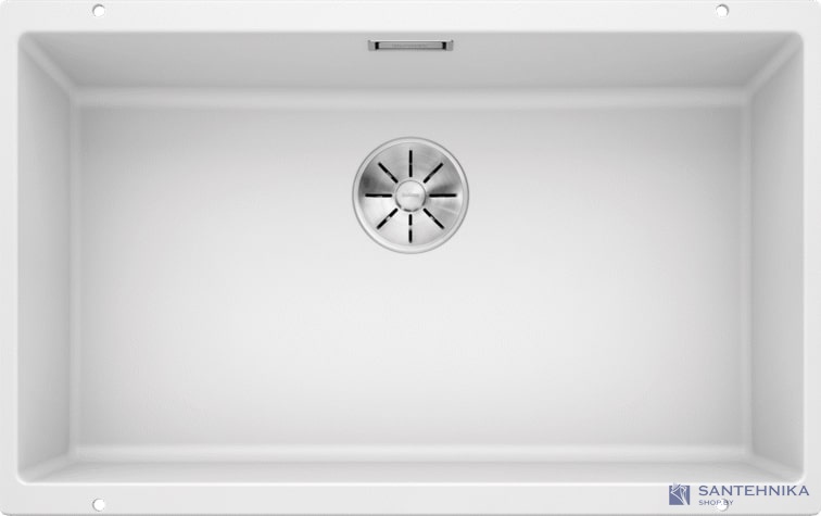 Кухонная мойка Blanco Subline 700-U (белый, с отводной арматурой InFino®)