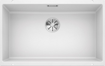 Кухонная мойка Blanco Subline 700-U (белый, с отводной арматурой InFino®) - фото