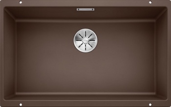 Кухонная мойка Blanco Subline 700-U (кофе, с отводной арматурой InFino®) - фото