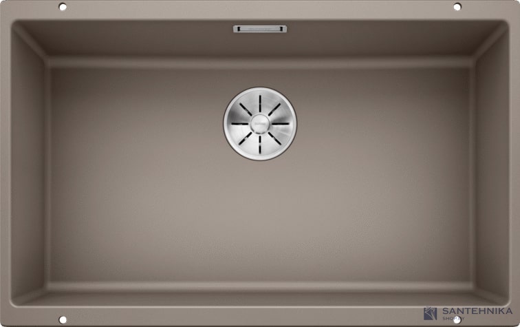 Кухонная мойка Blanco Subline 700-U (серый беж, с отводной арматурой InFino®)