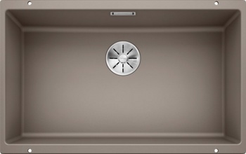 Кухонная мойка Blanco Subline 700-U (серый беж, с отводной арматурой InFino®) - фото