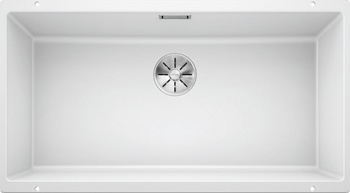 Кухонная мойка Blanco Subline 800-U (белый, c отводной арматурой InFino®) - фото