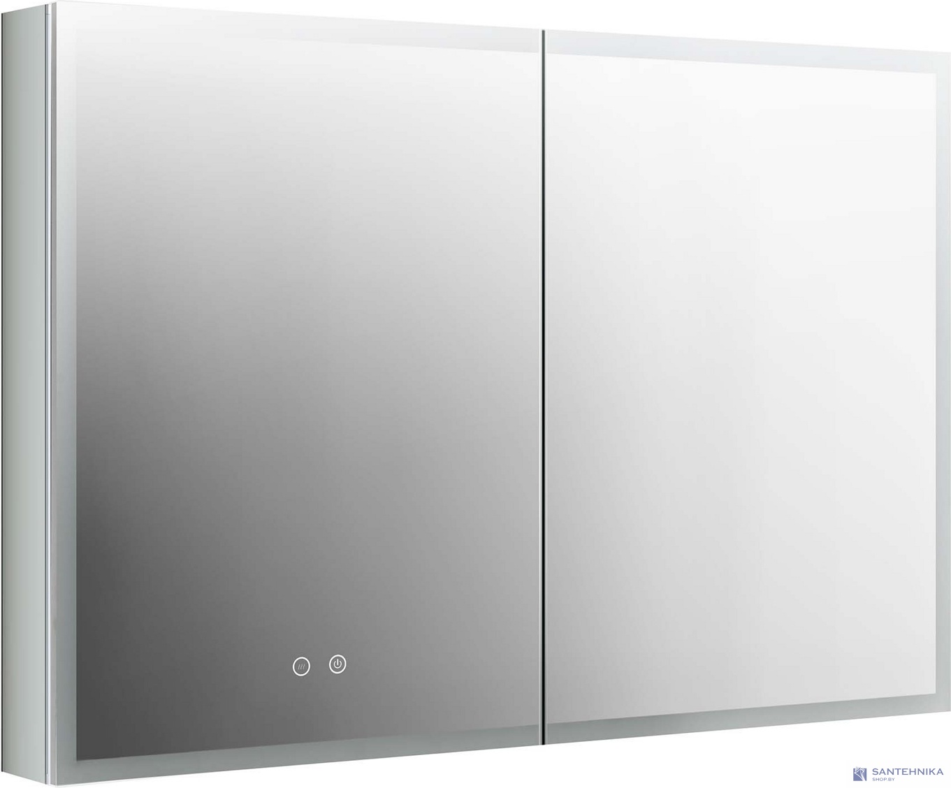Зеркальный шкаф Aquatek AQ7103B-MLC 100 см 