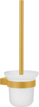 Ершик настенный Armatura, матовое золото - фото