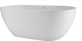 Отдельностоящая ванна Roxen Terra 150х72, белый матовый - фото