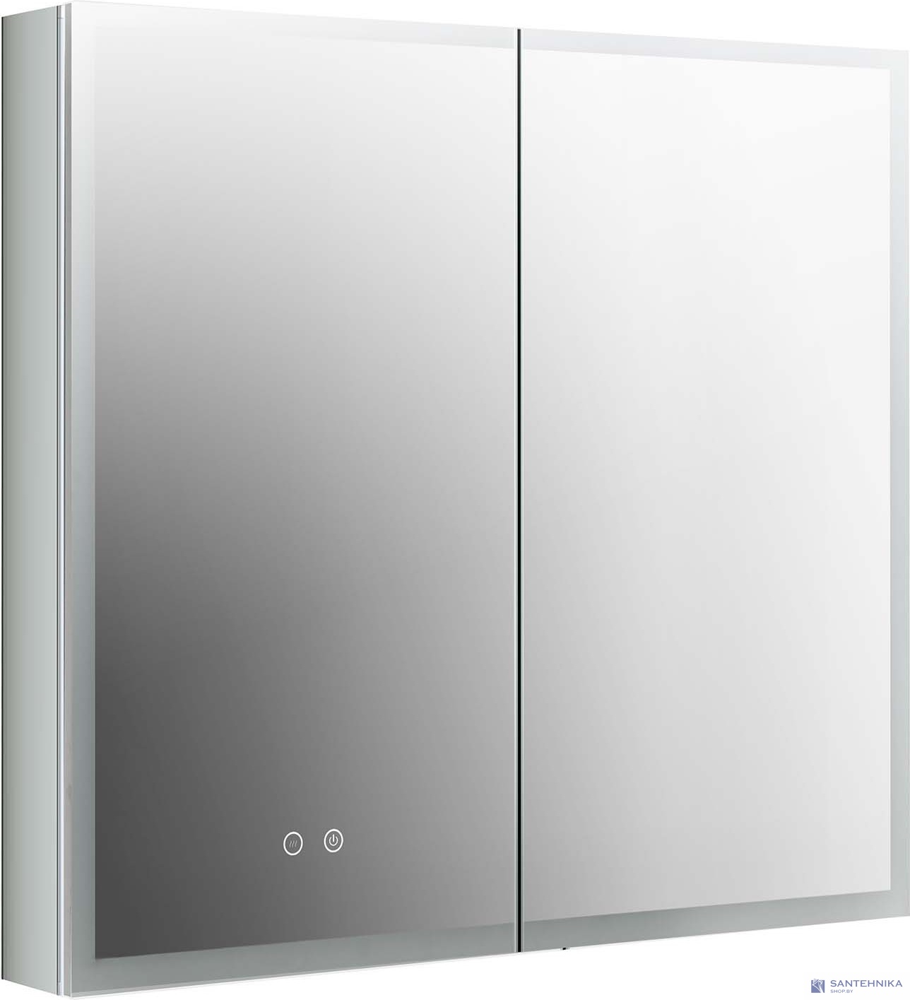 Зеркальный шкаф Aquatek AQ7803B-MLC 80 см 