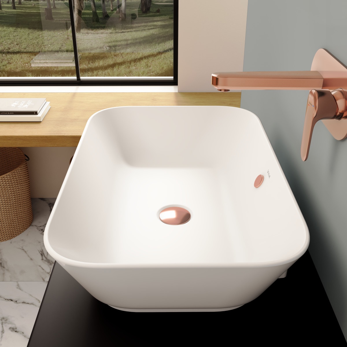 Умывальник Vitra Geo (7425B003-0012) 60 см