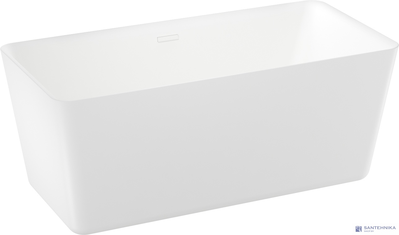 Отдельностоящая акриловая ванна Wellsee DeSire 159,5x77, слив белый