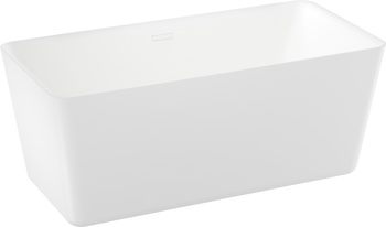 Отдельностоящая акриловая ванна Wellsee DeSire 167,5x78, слив белый - фото