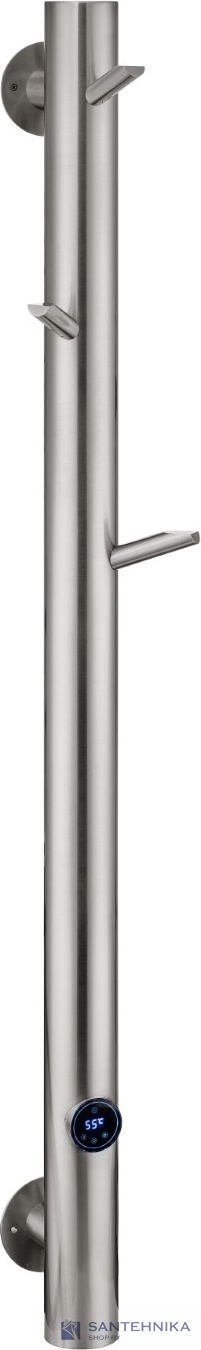 Полотенцесушитель электрический Boheme Oak 724-NB, никель