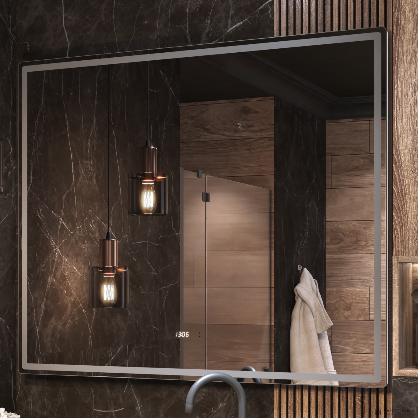 Зеркало Vigo Roberta Luxe 1200