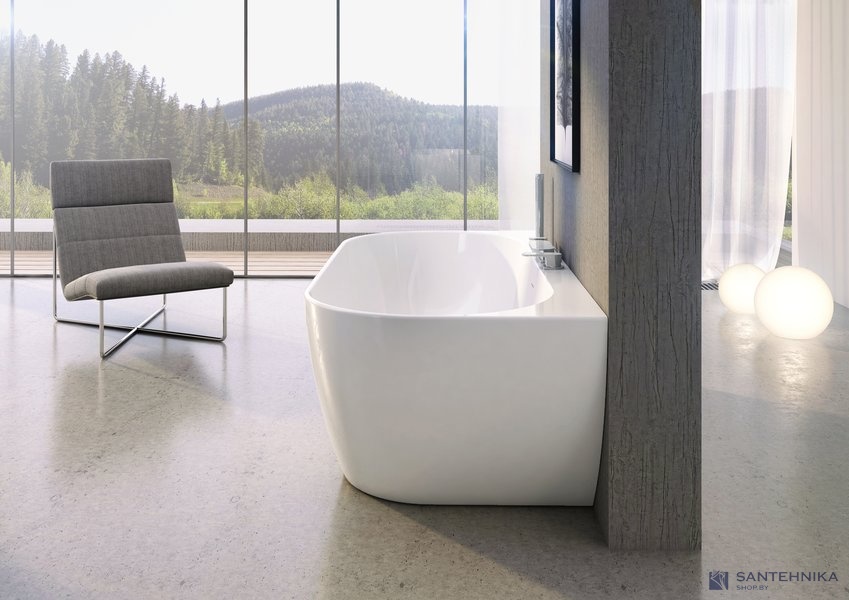 Акриловая отдельностоящая ванна Ravak Freedom W 166 x 80
