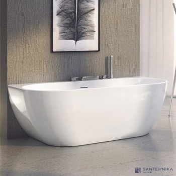 Акриловая отдельностоящая ванна Ravak Freedom W 166 x 80 - фото