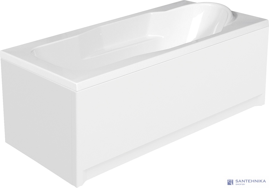 Акриловая прямоугольная ванна Cersanit Santana 170x70