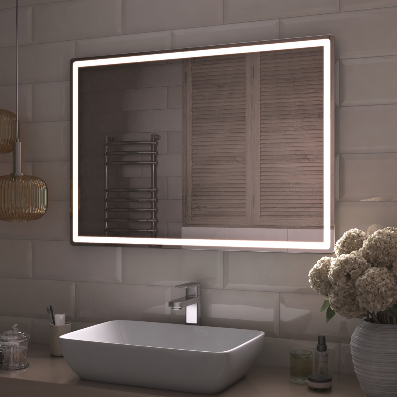 Зеркало Vigo Geometry Comfort 1000