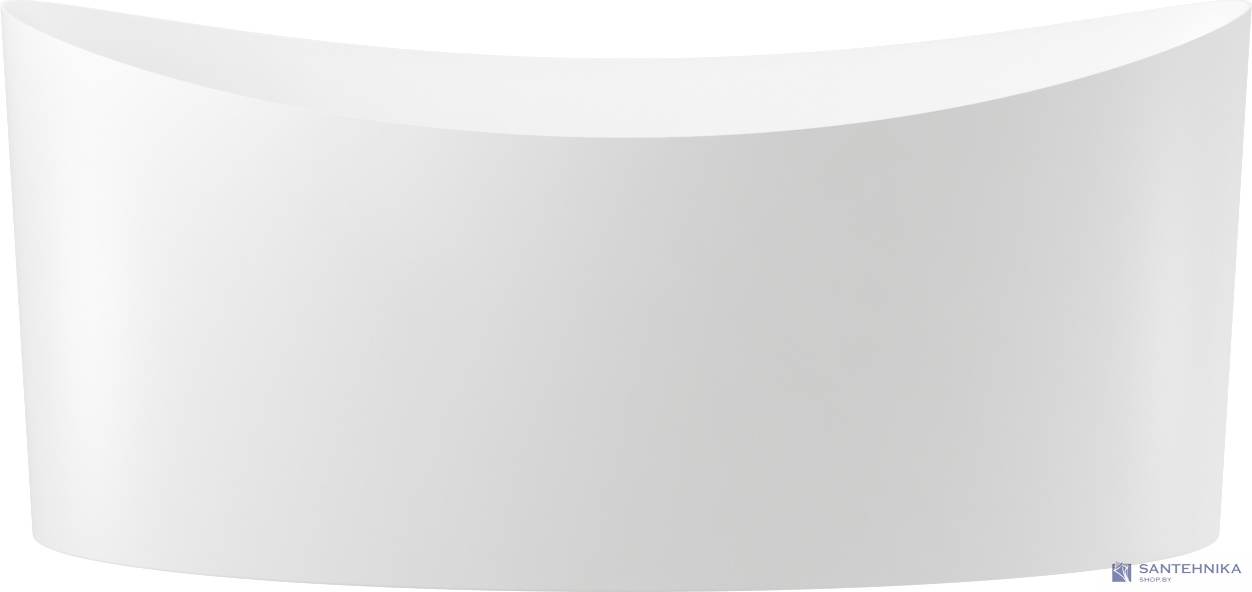 Отдельностоящая акриловая ванна Wellsee Cerulean 174x80, сифон белый