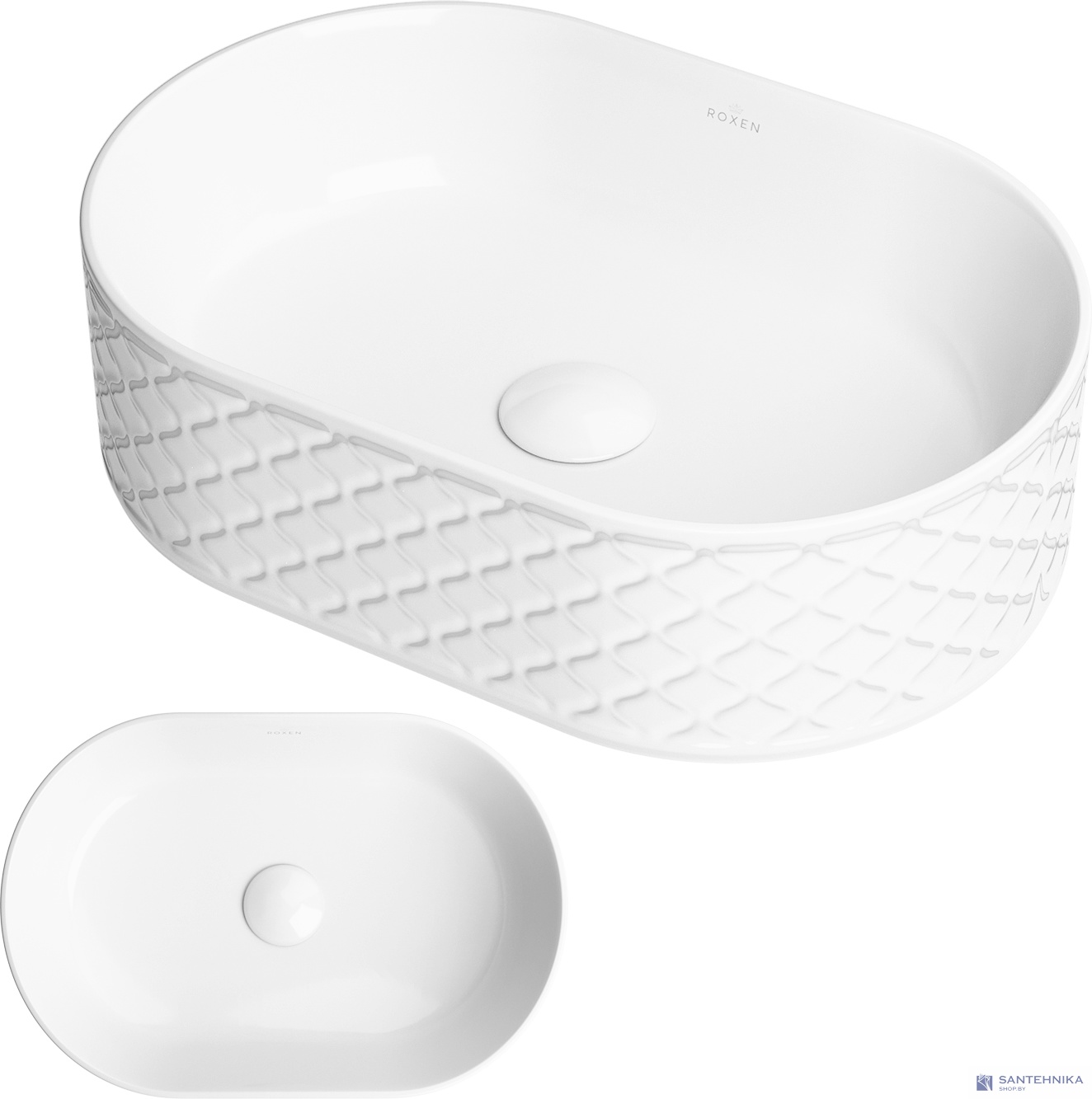 Умывальник Roxen Vine Oval 570240