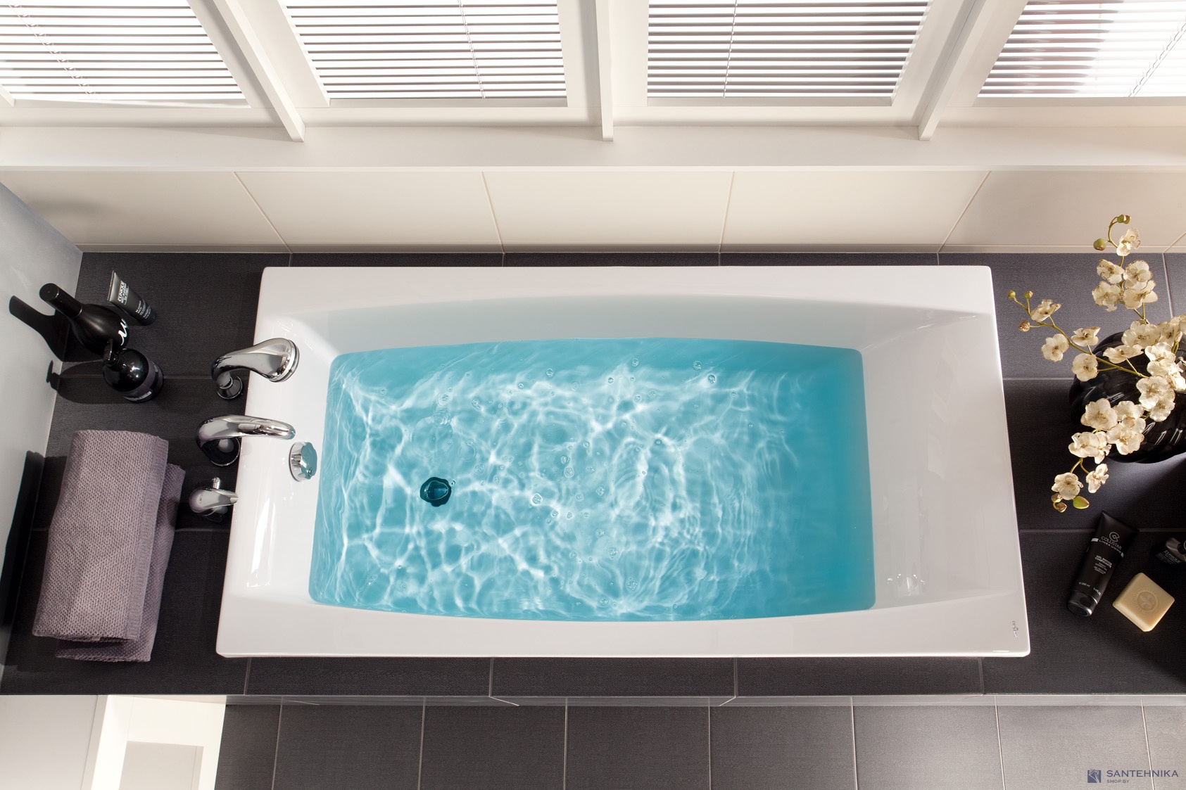 Акриловая прямоугольная ванна Cersanit Virgo 150x75